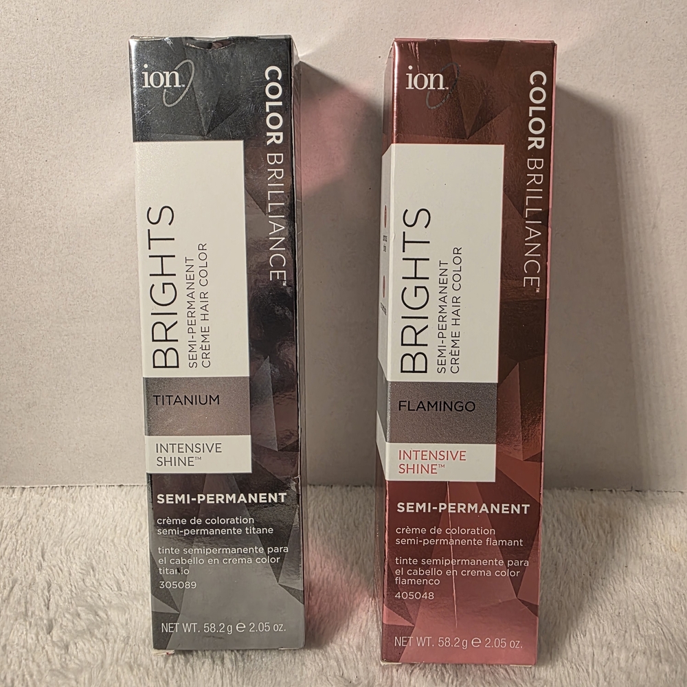 lon Color Brilliance Semi-Permanent Hair Color Set, New